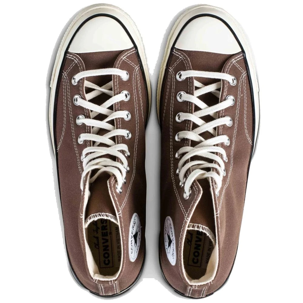 Converse Chuck 70 Vintage Canvas Hi In Earthy Brown - Image 4